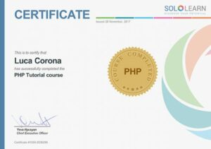 certificato PHP